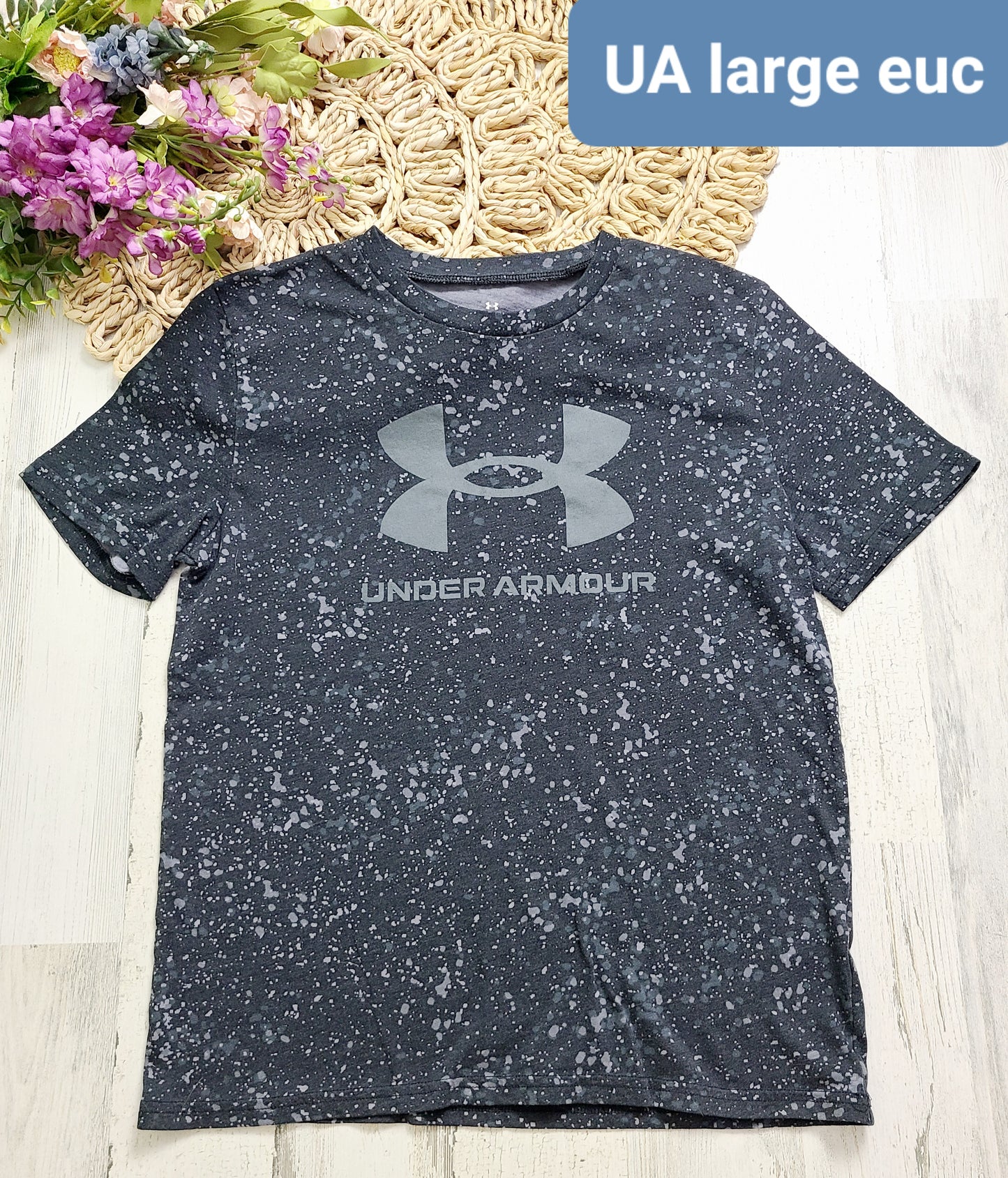 speckled black gray ua