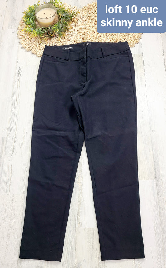 skinny ankle loft sz 10 med