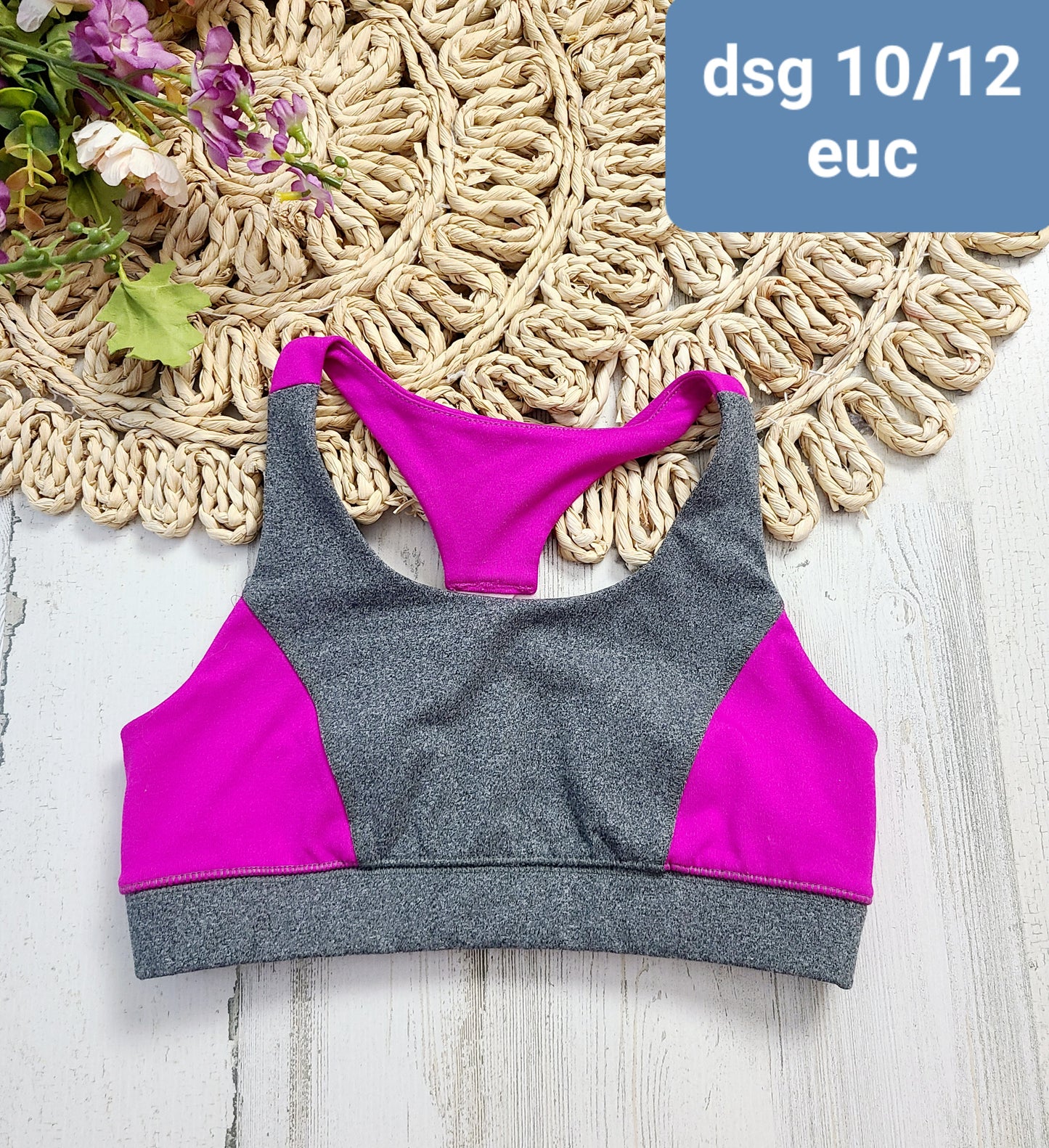 dsg girls sports bra