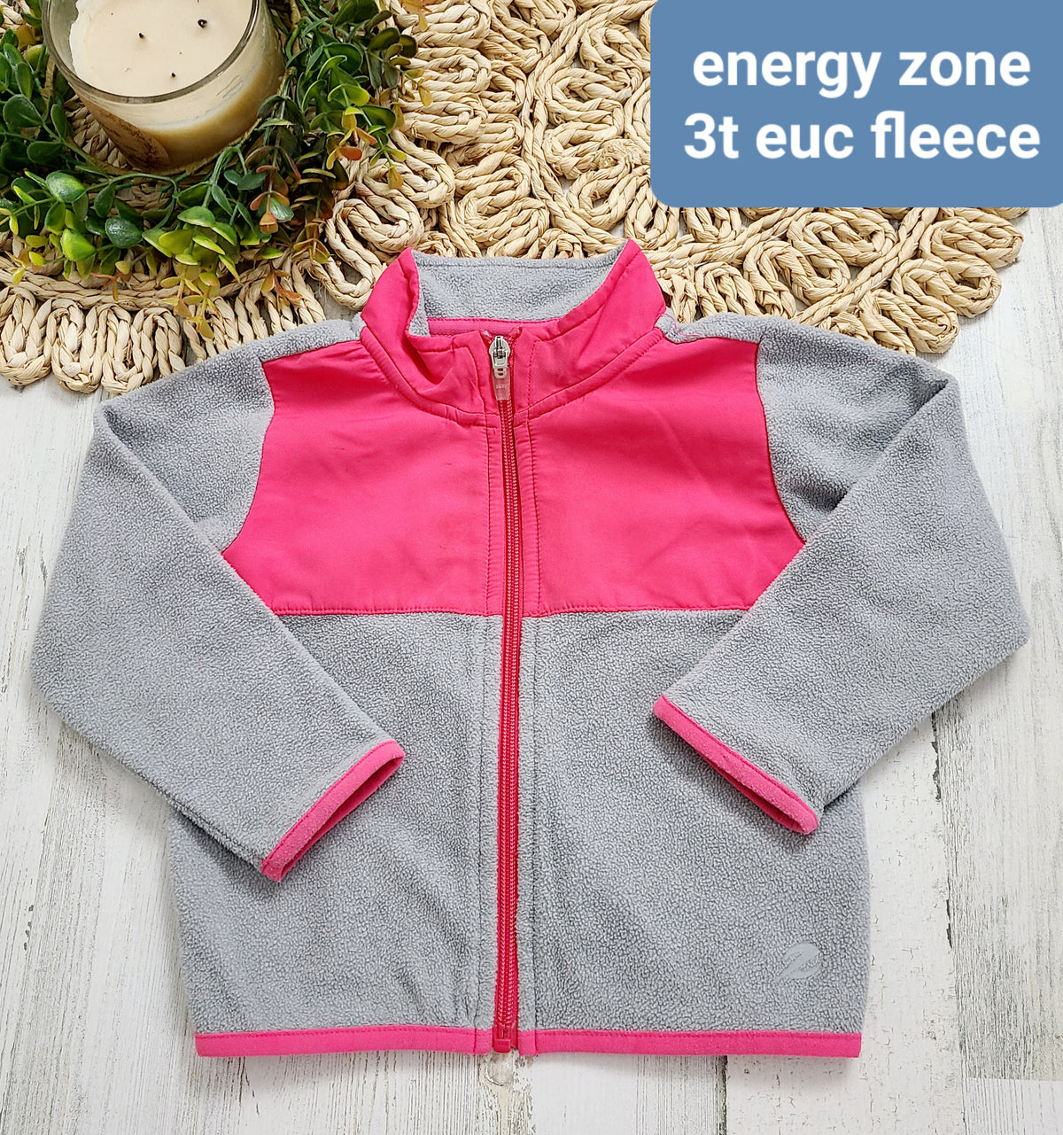 energy zone fleece zip