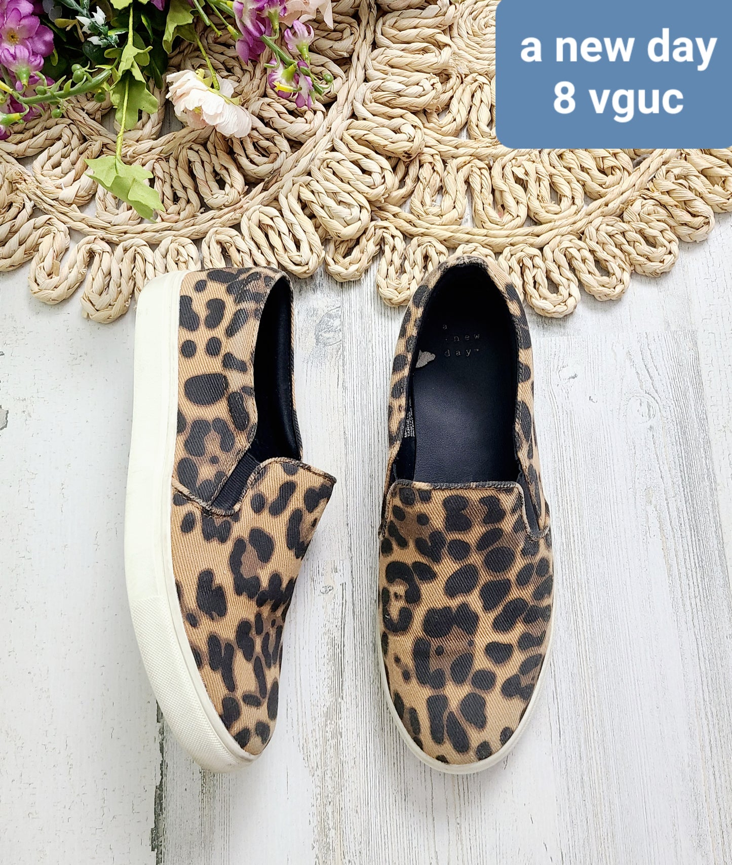 leopard a new day slip on shoes