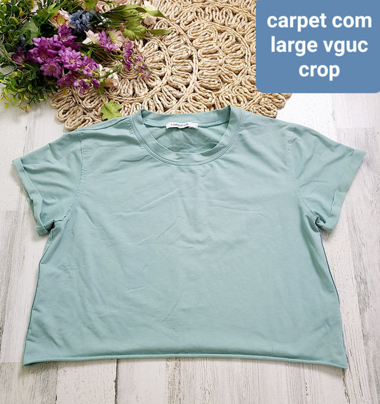 carpet com crop tee