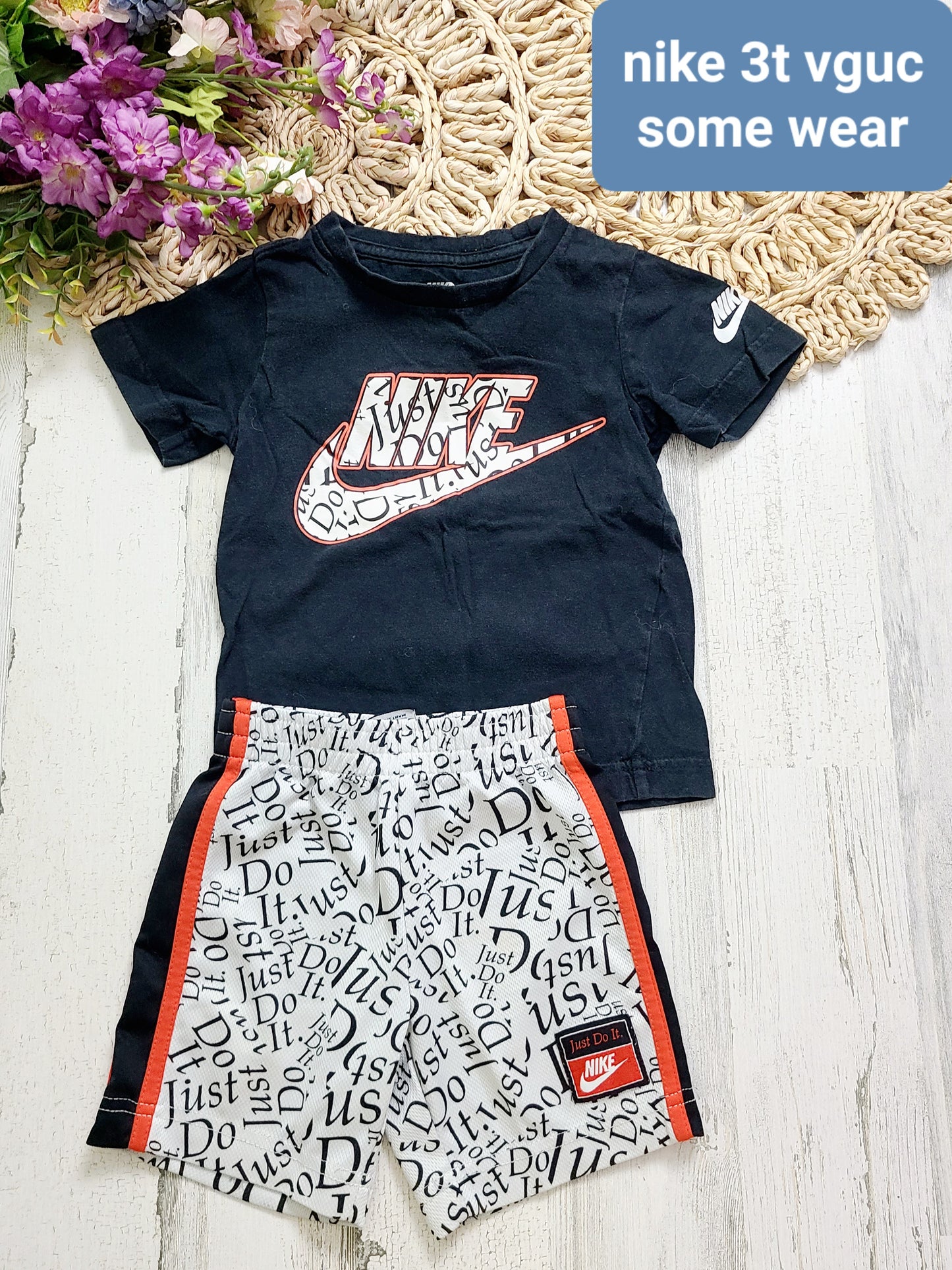 nike 3t orange and black