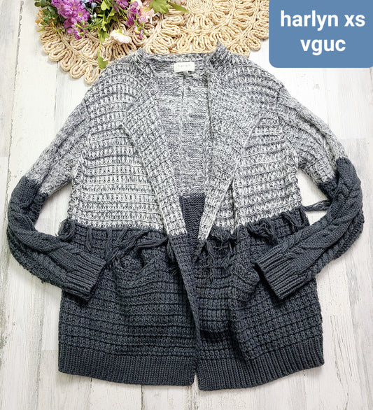 harlyn cardigan fringe