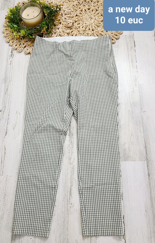 plaid pants a new day sz 10