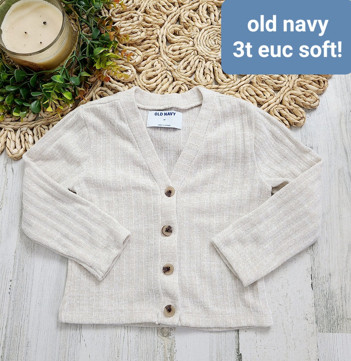 tan soft button down top old navy