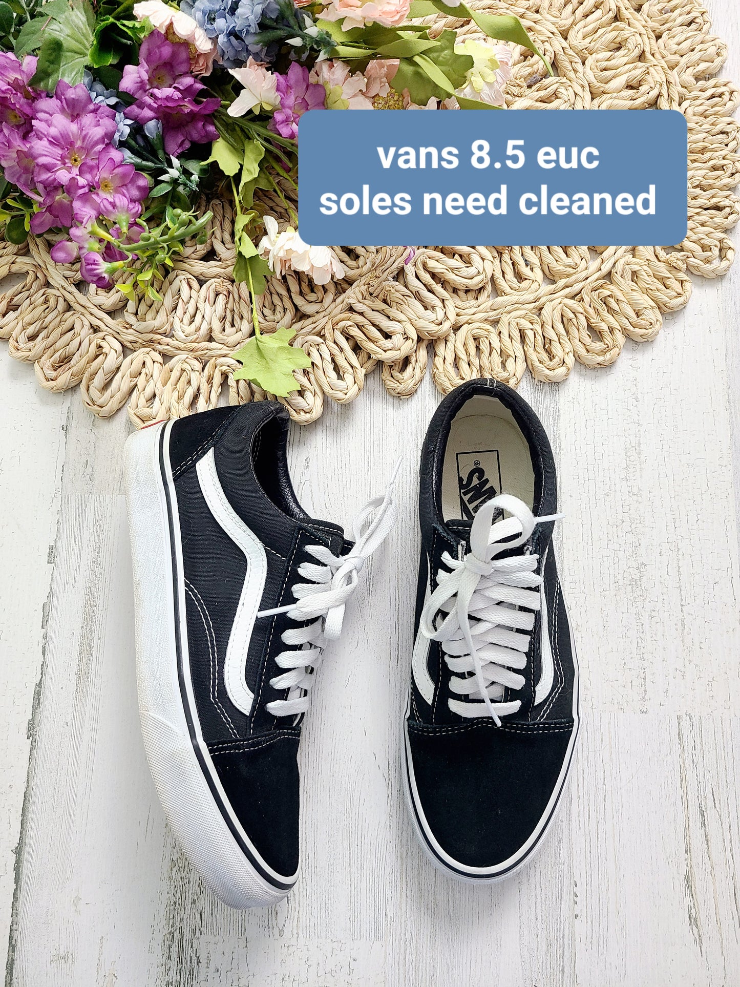 black womens vans