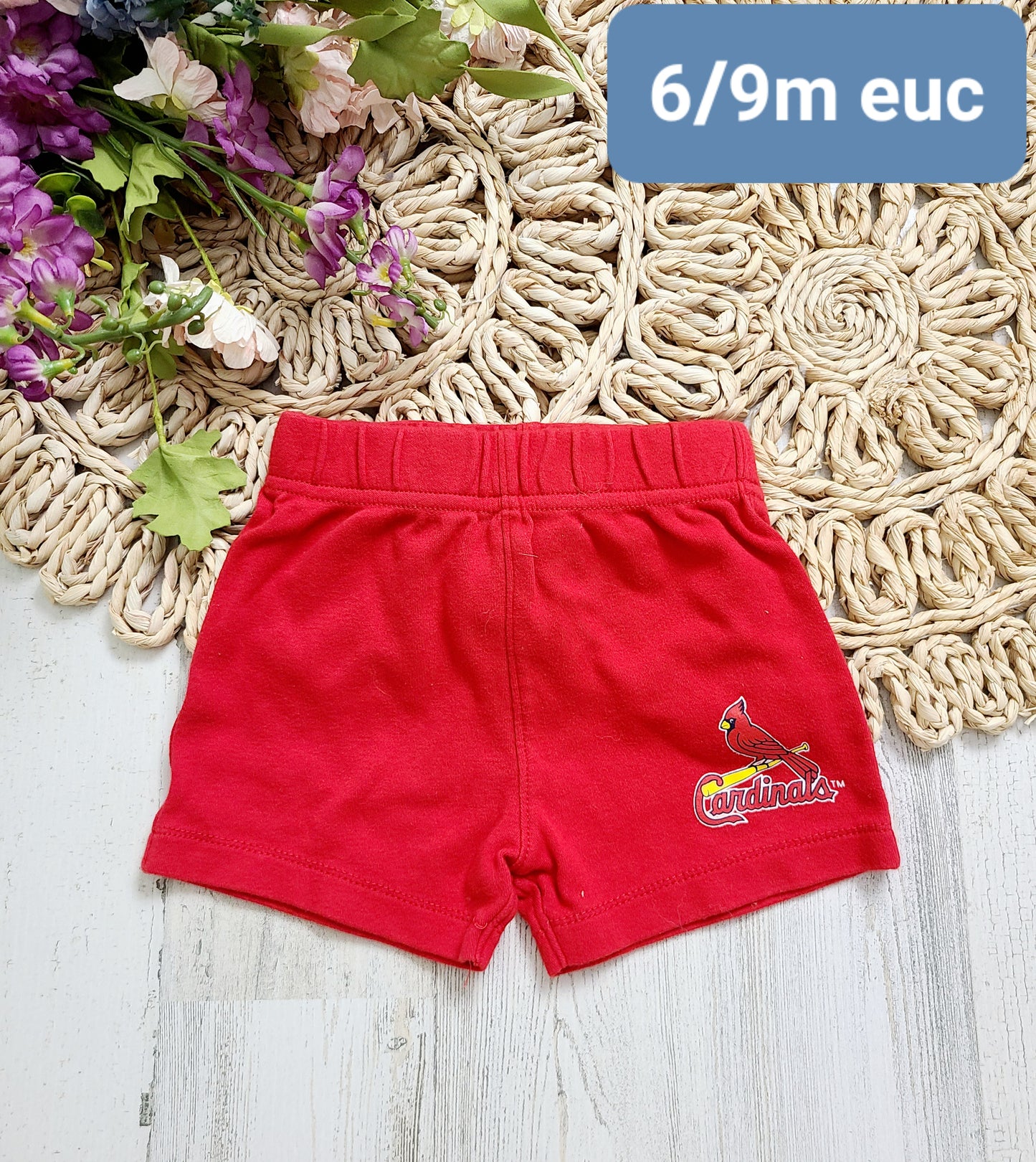 cardinals shorts 6/9m