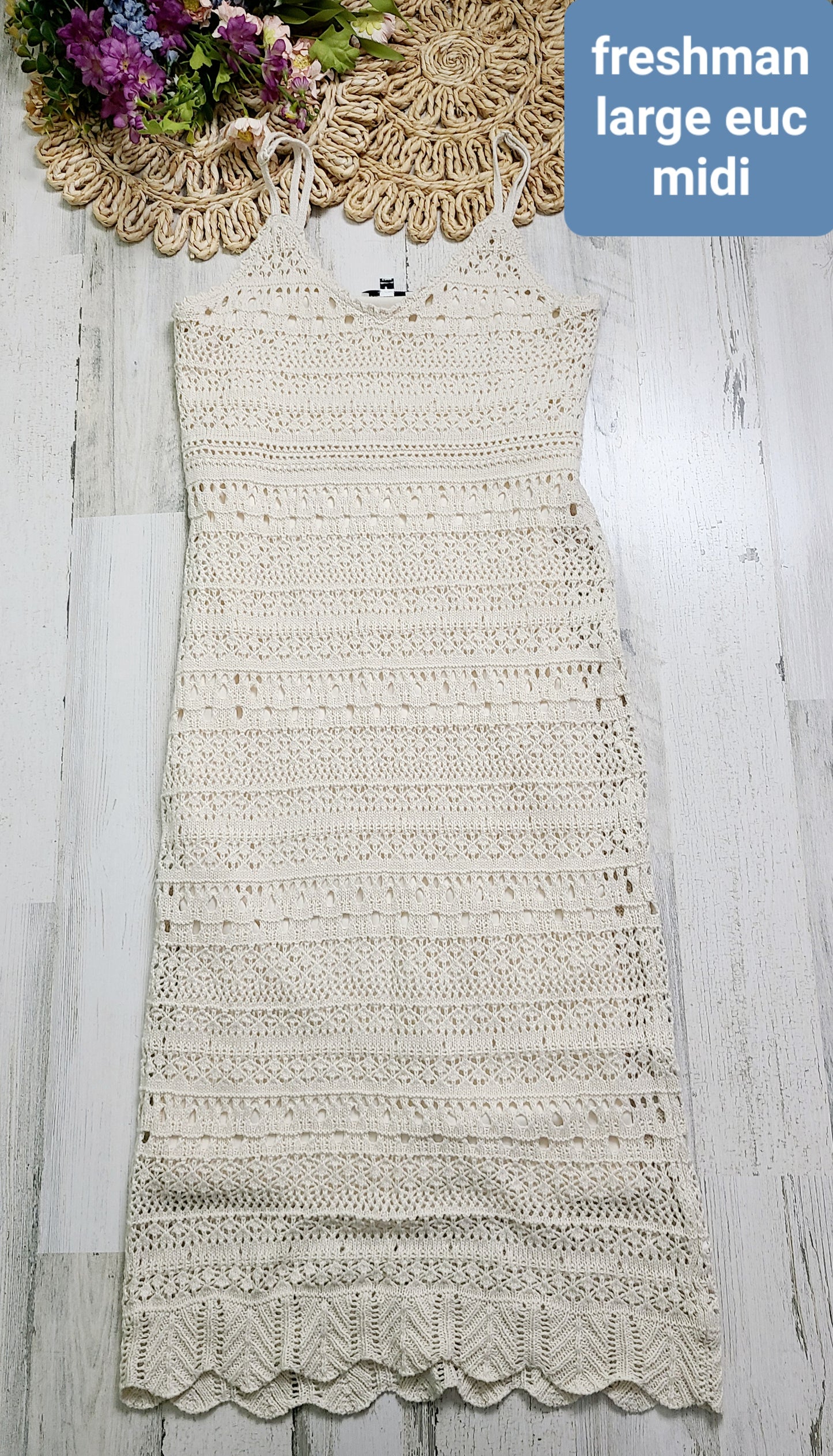 freshman knit dress fits smaller