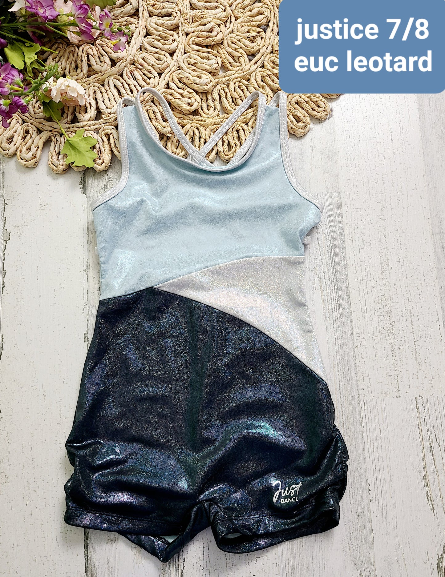 justice shiny leotard