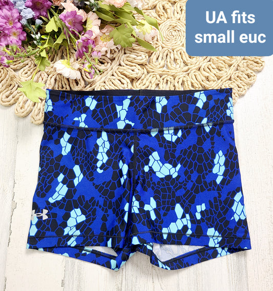 blue scales ua shorts