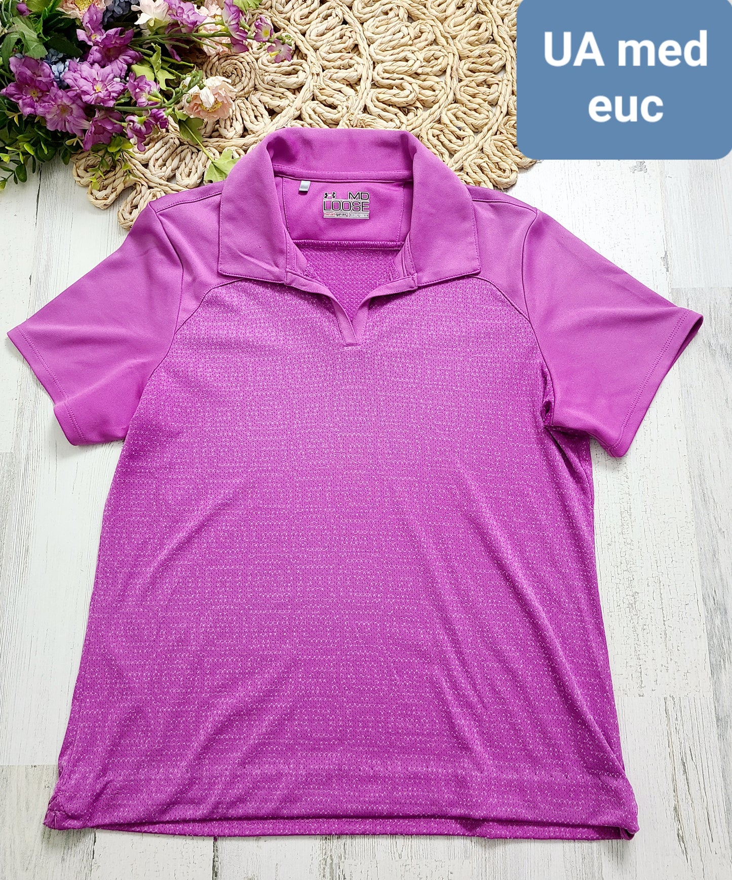 ua womens golf shirt