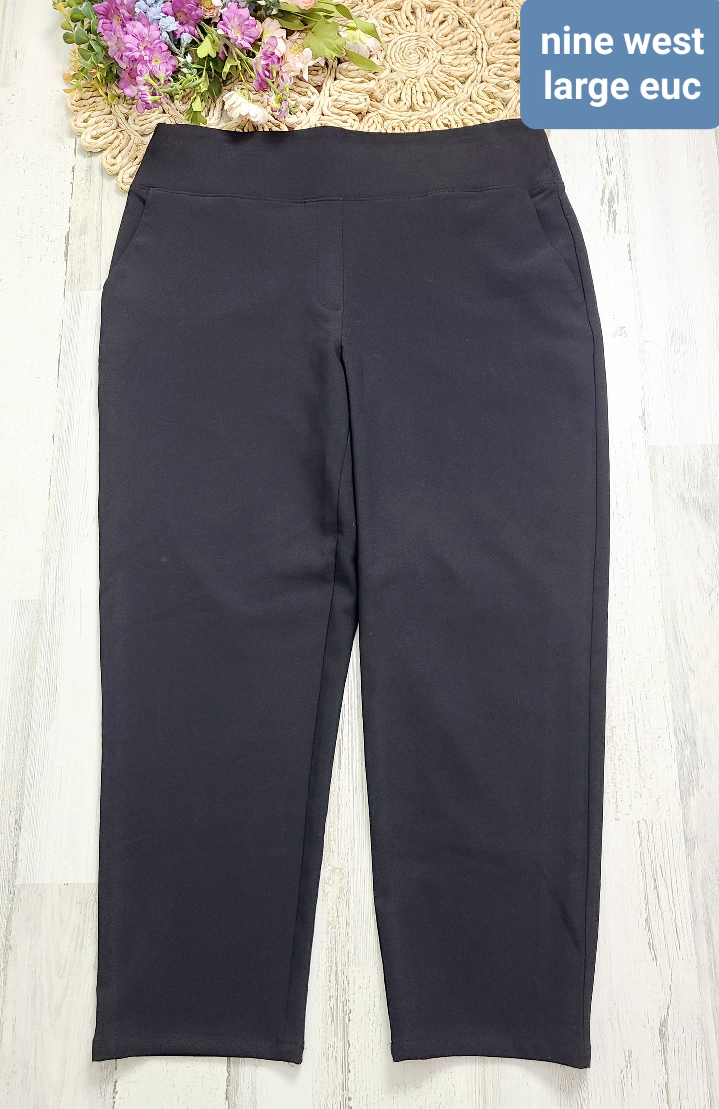 black nine west large pants