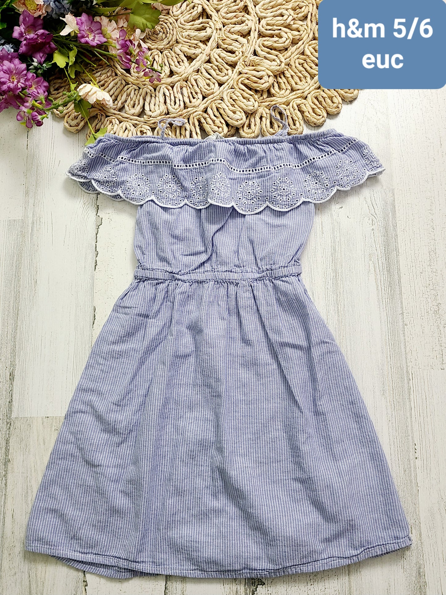 off shoulder h&m dress