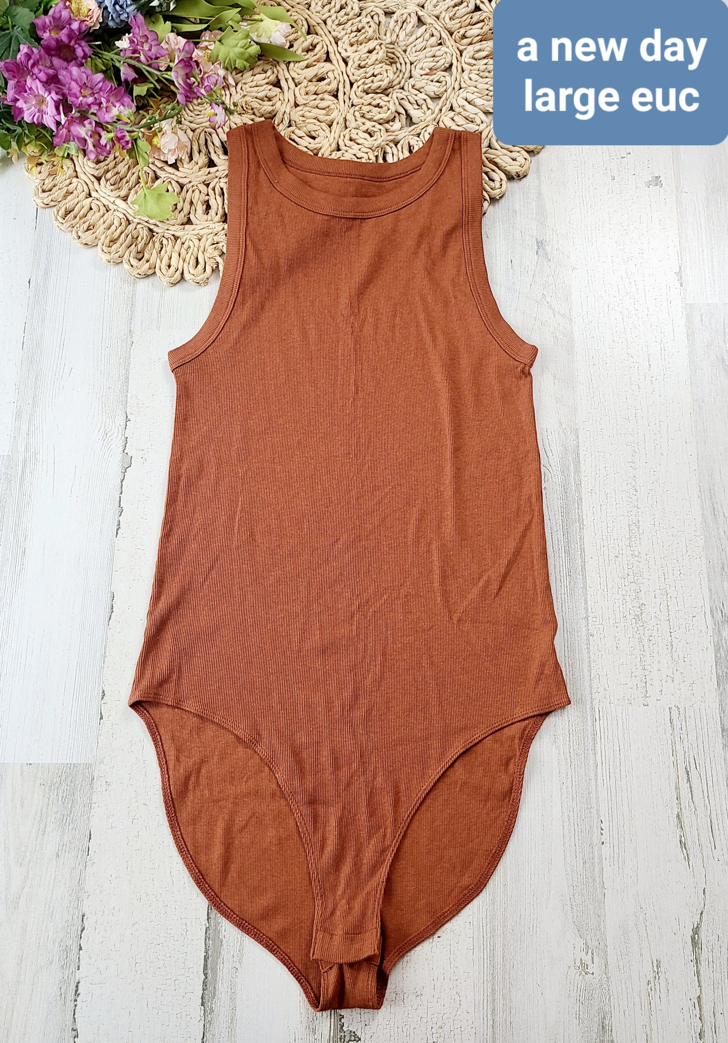 cognac a new day bodysuit