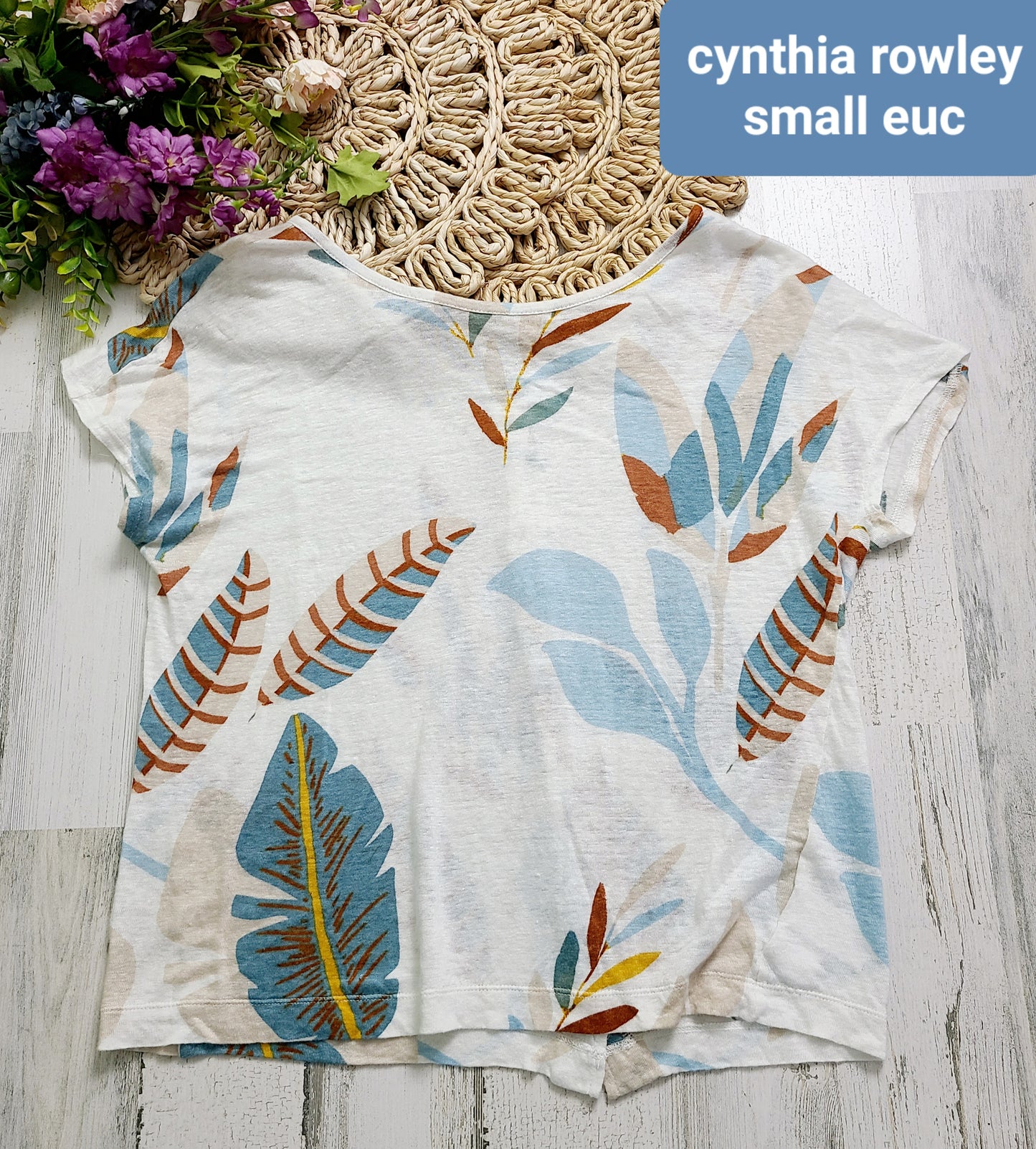 cynthia rowley feather top