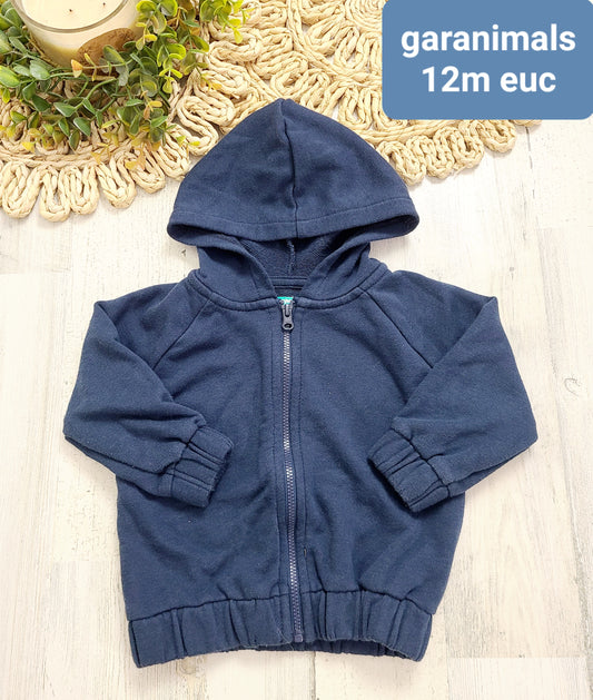 navy hoodie garanimals elastic bottom