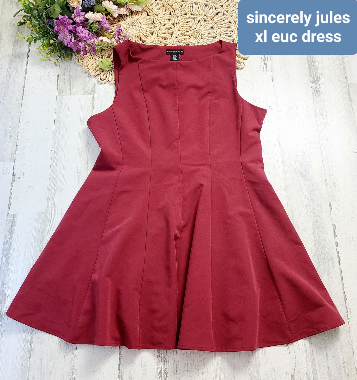 sincerely jules xl dress
