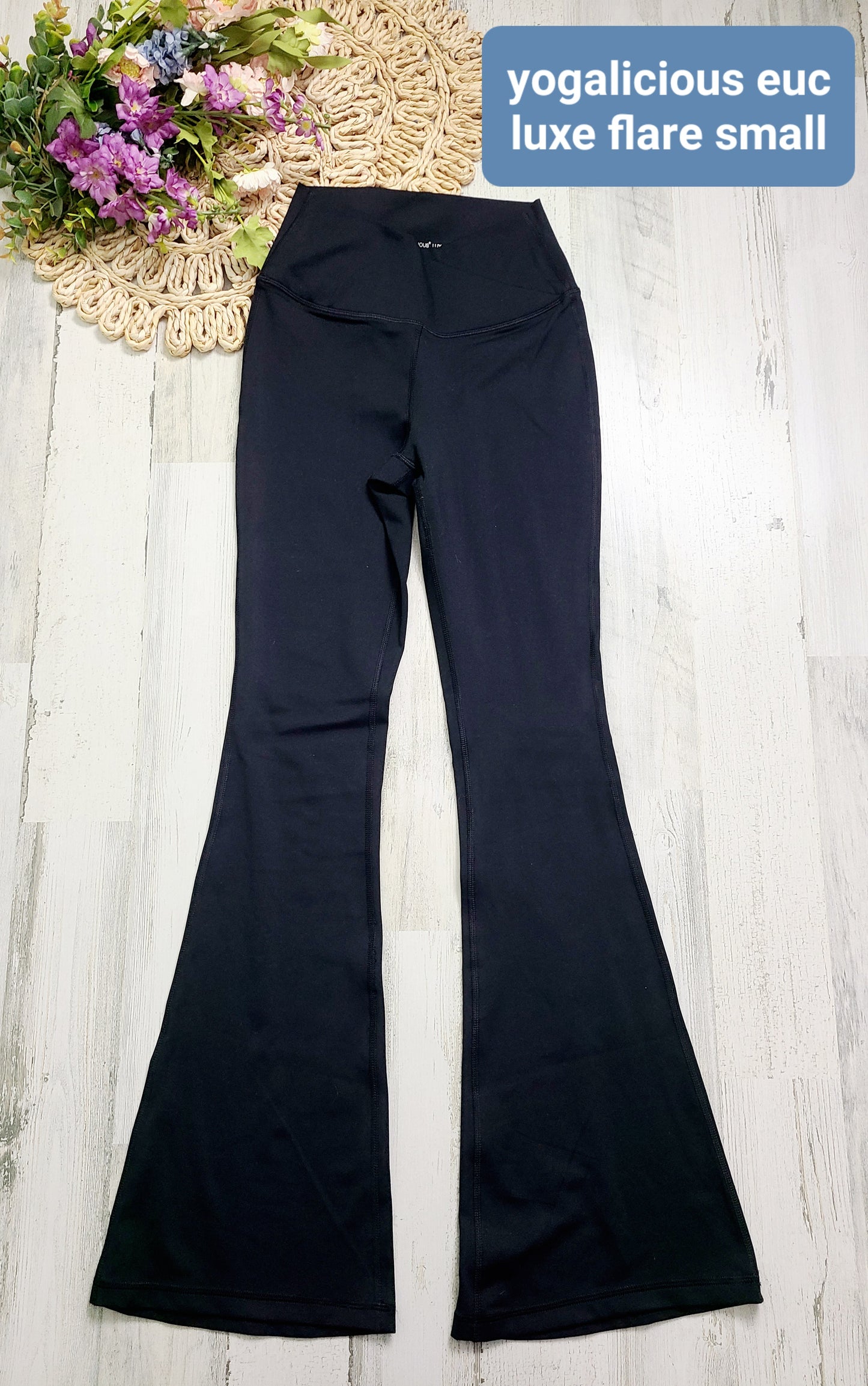 yogalicious luxe flare pants