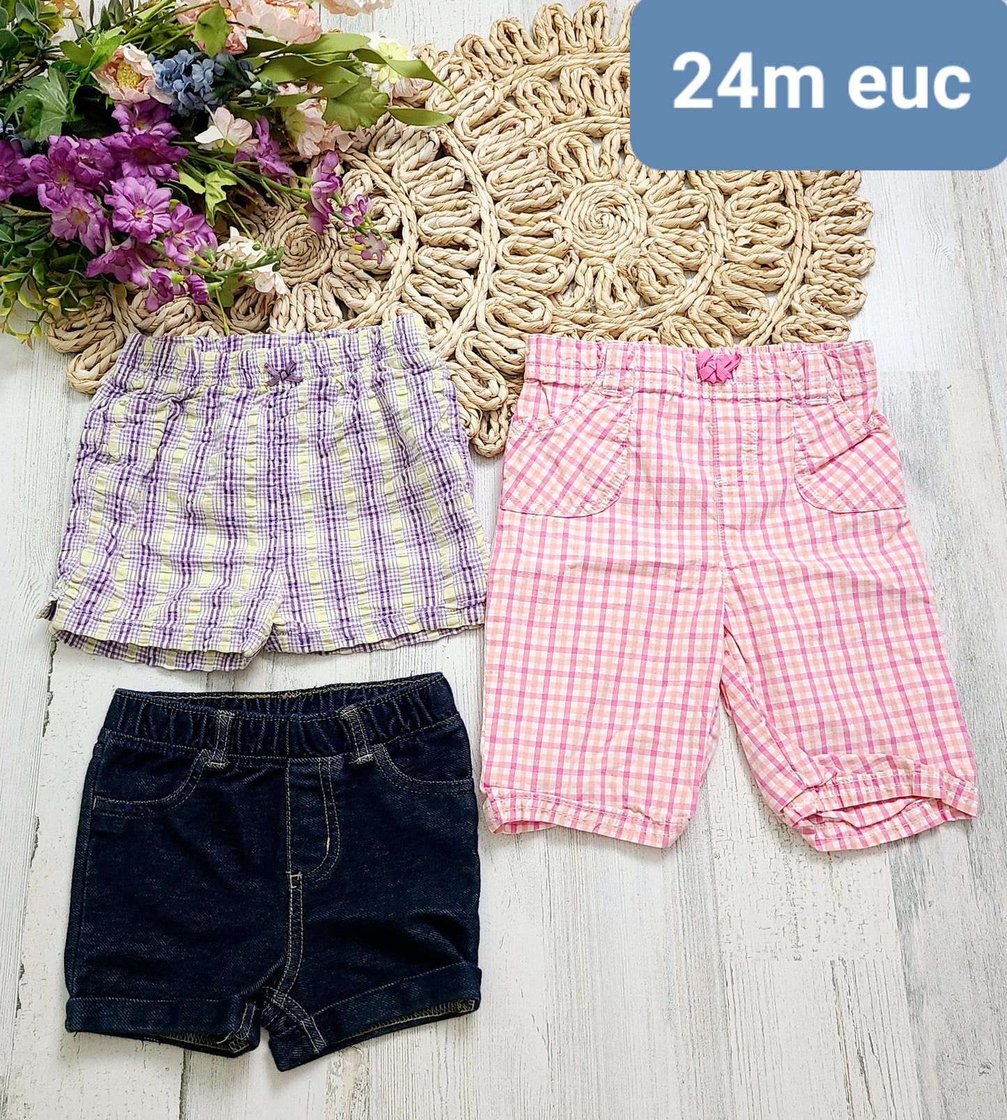 shorts bundle girls 24m