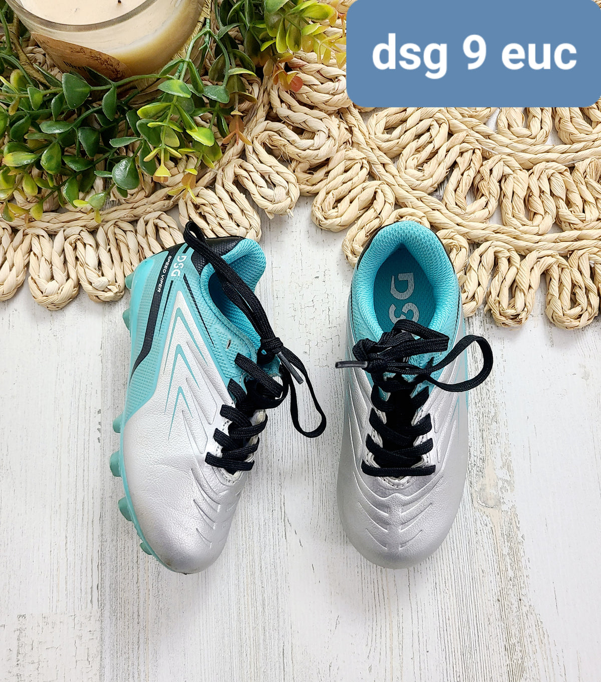 blue and silver cleats dsg