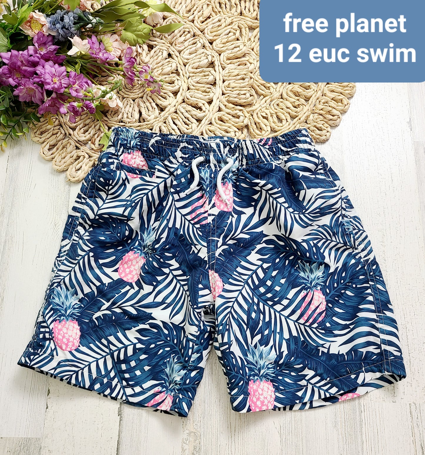 free planet swim shorts