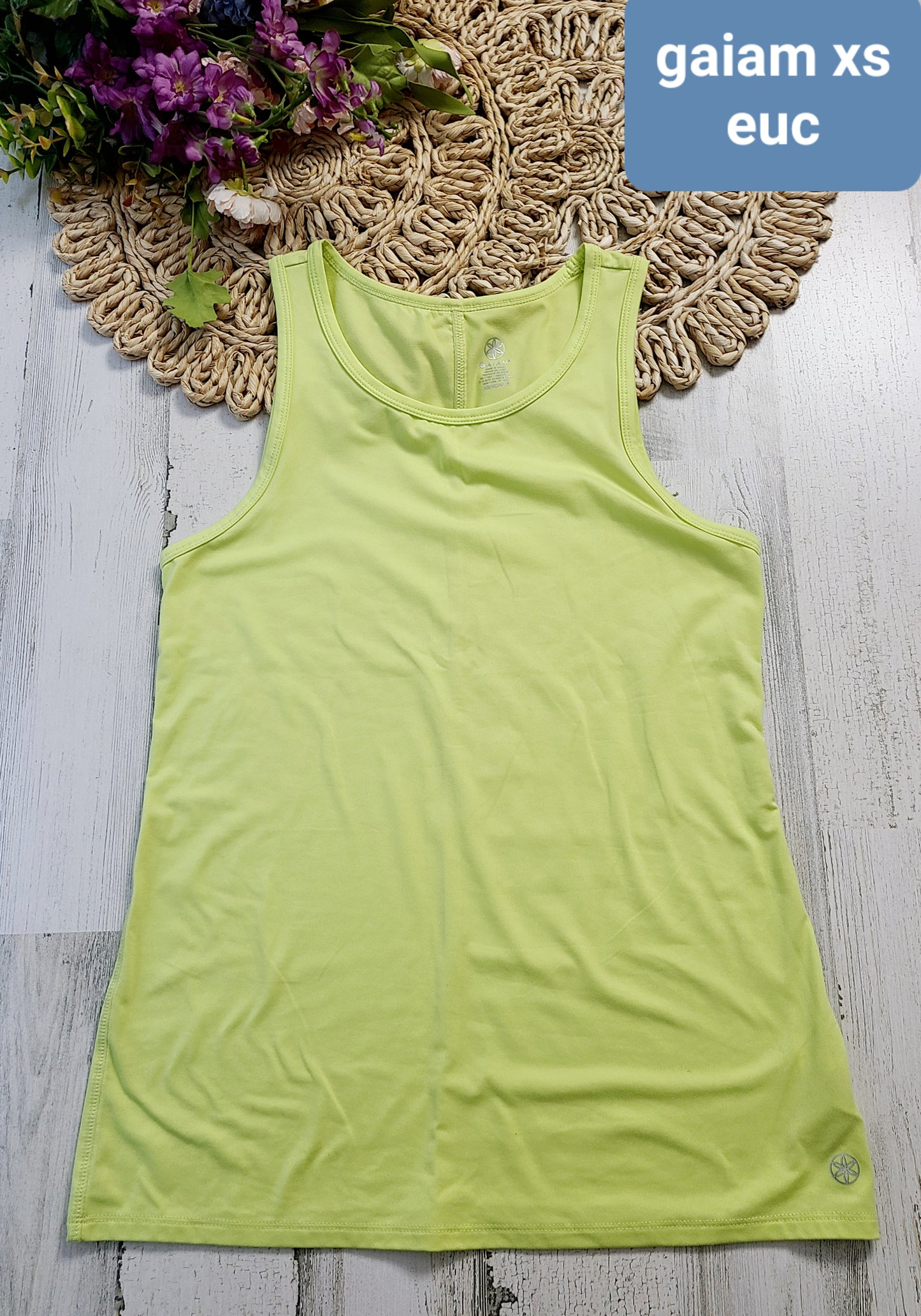 gaiam yellow tank