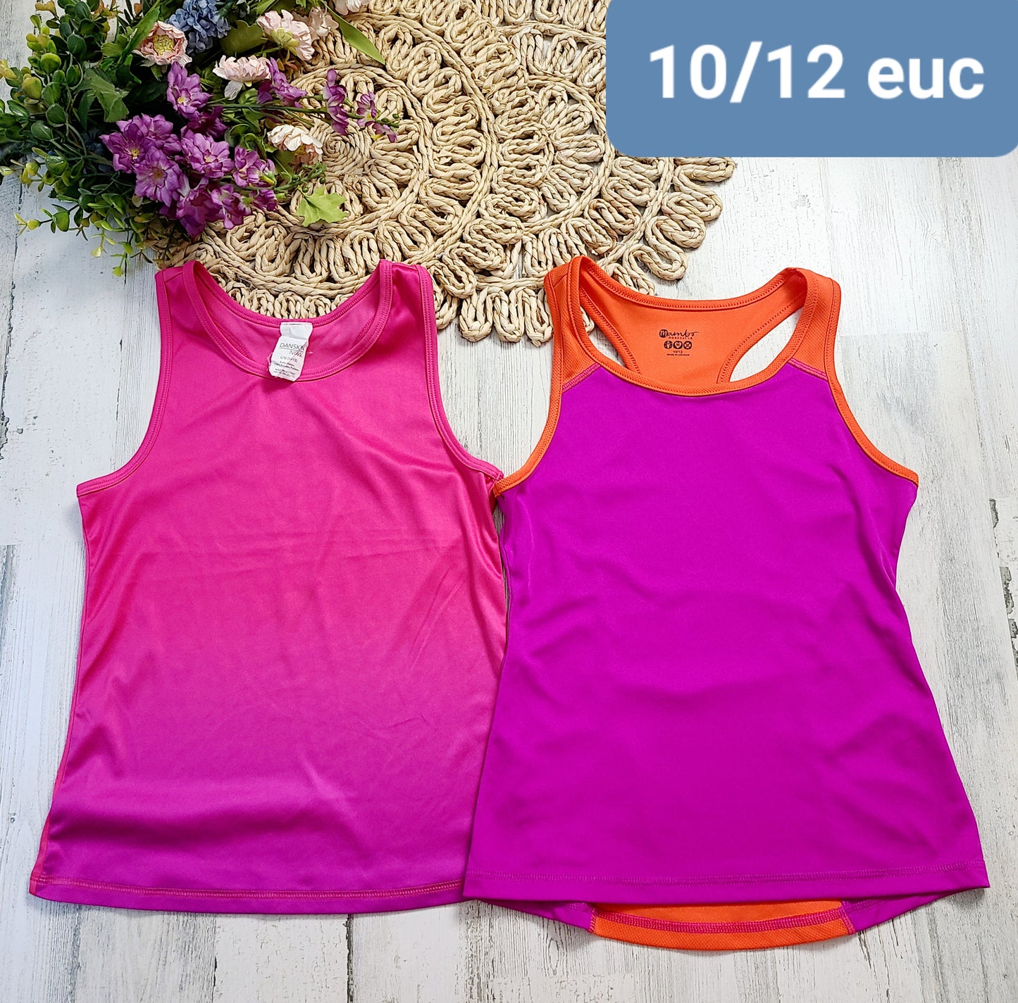 fushia active tanks