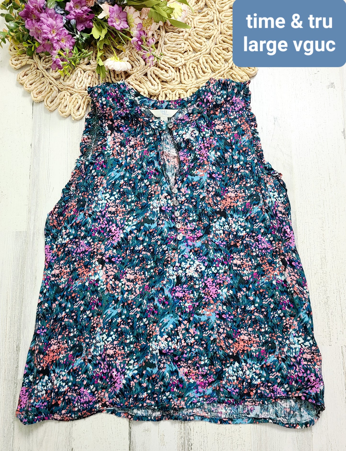 time&true colorful tank large