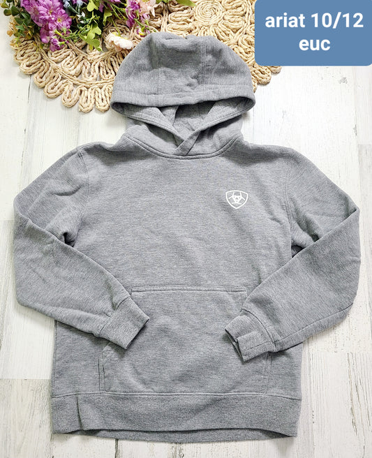 ariat gray hoodie boys