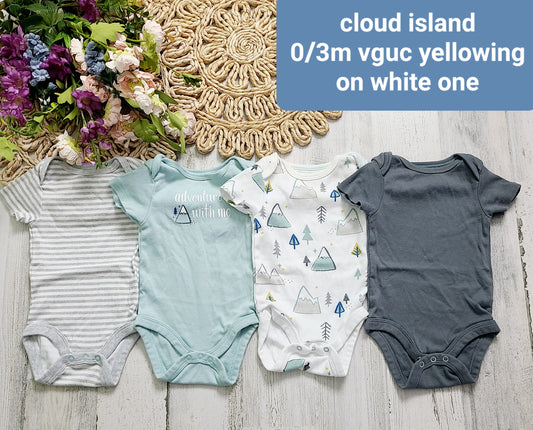 boys onesies cloud island