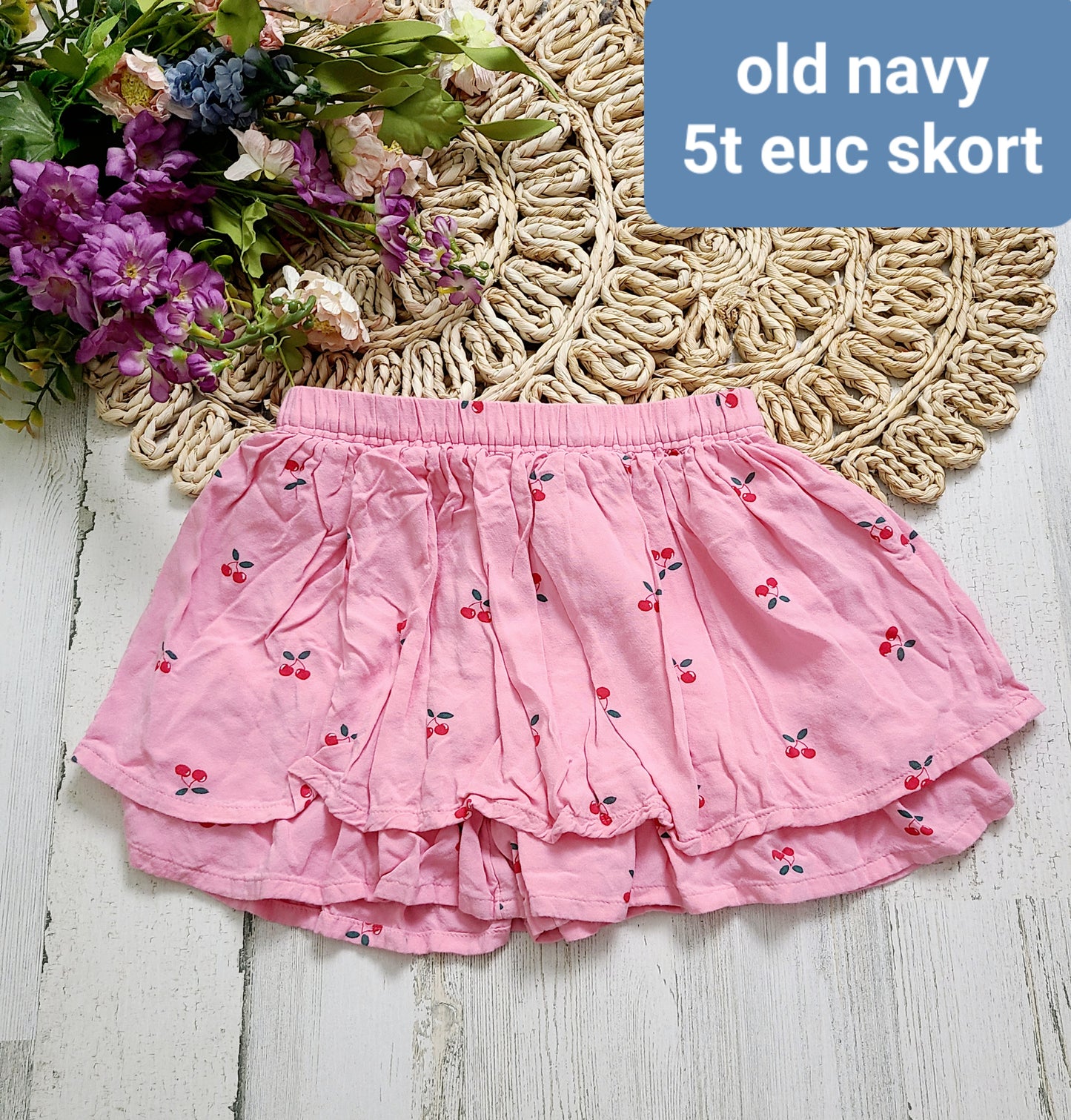 pink skort old navy girls