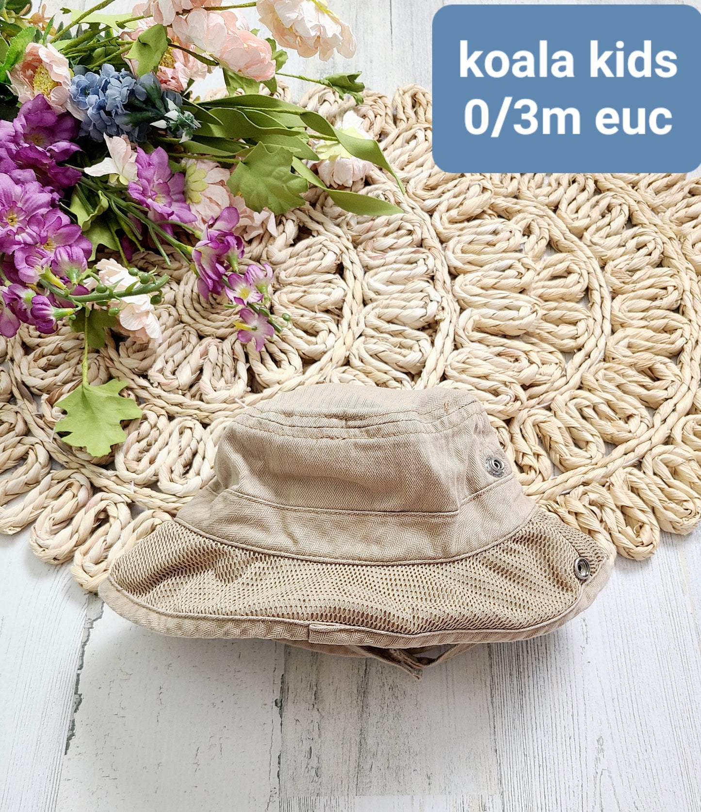 khaki hat