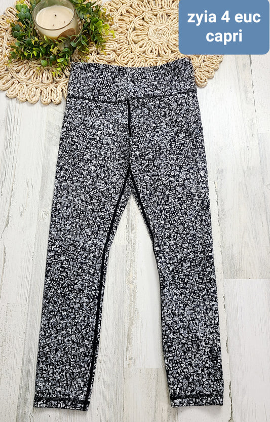 capri zyia speckled leggings