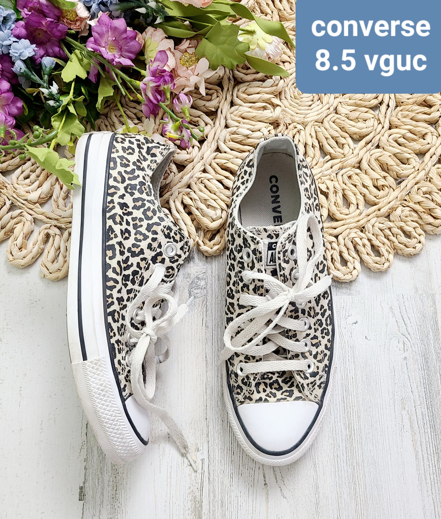 leopard converse sneakers