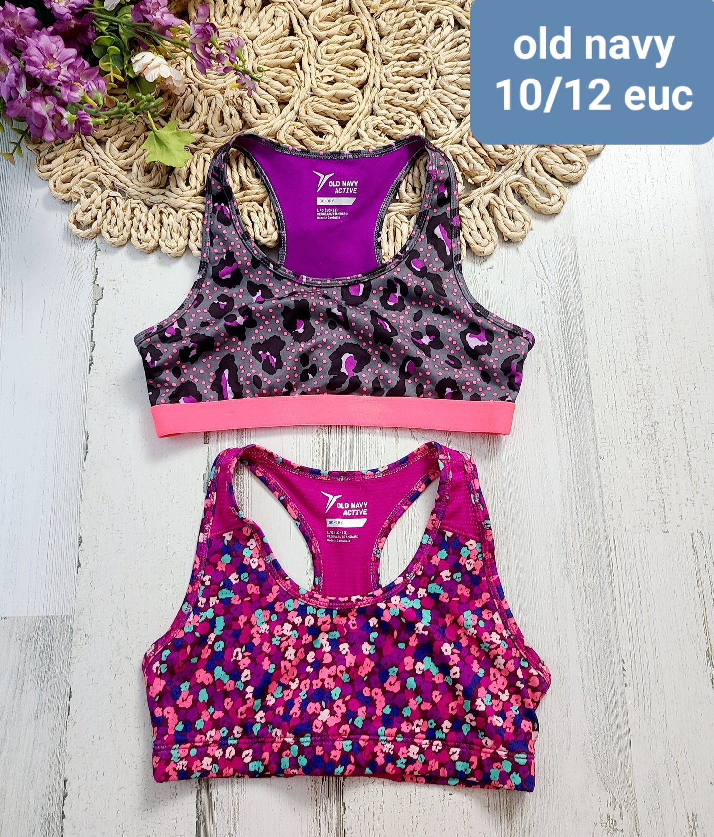 2 pack sports bras old navy