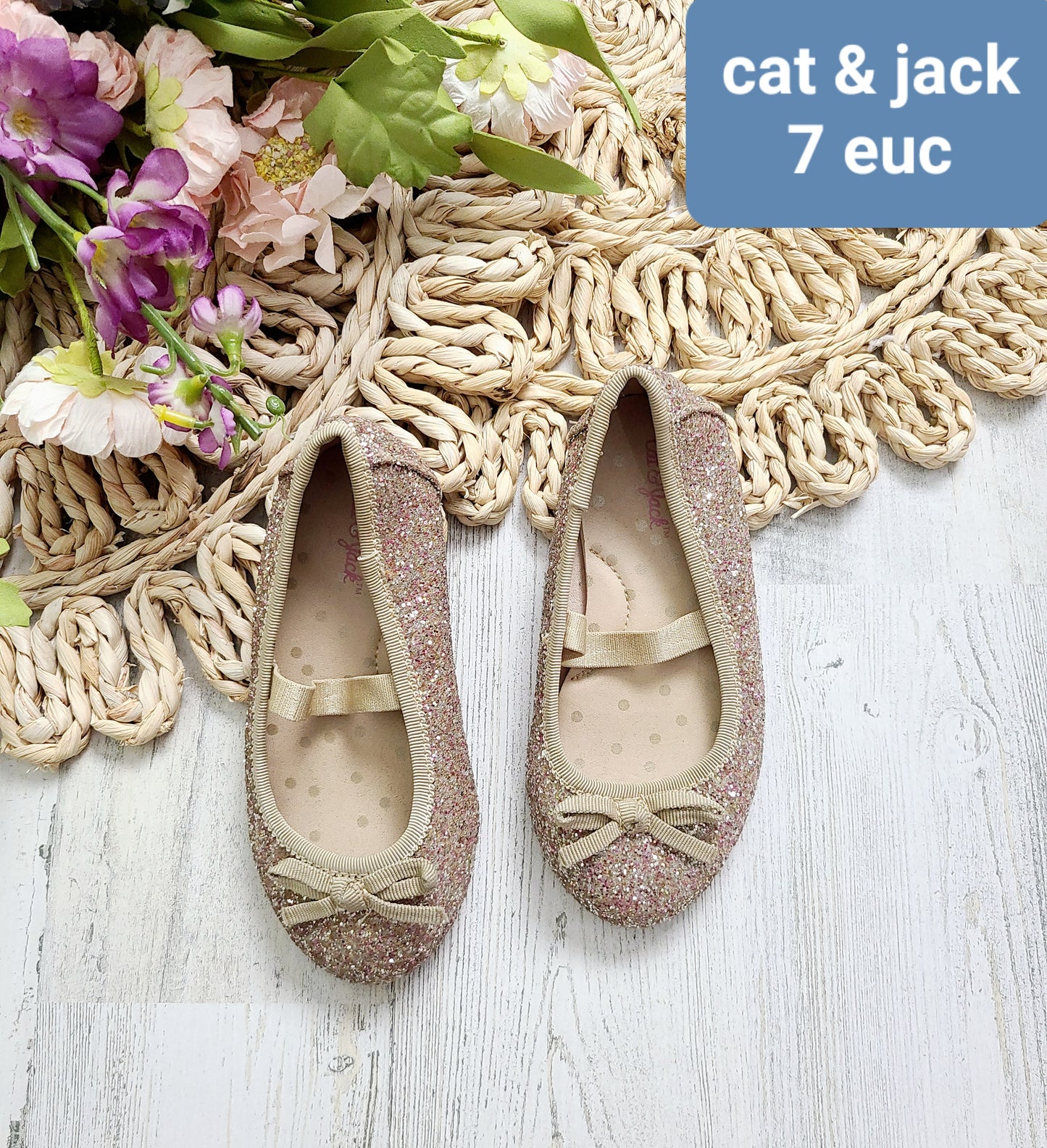 sparkle gold cat&jack girls