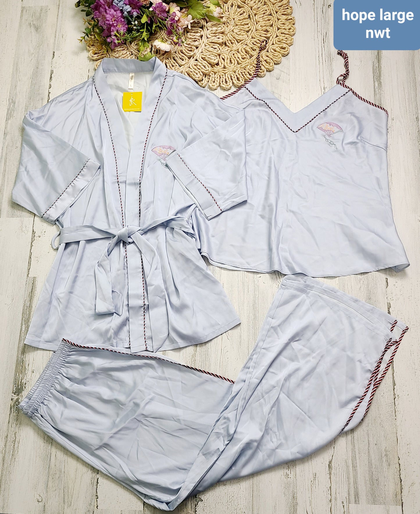 3 piece pj set hope nwt