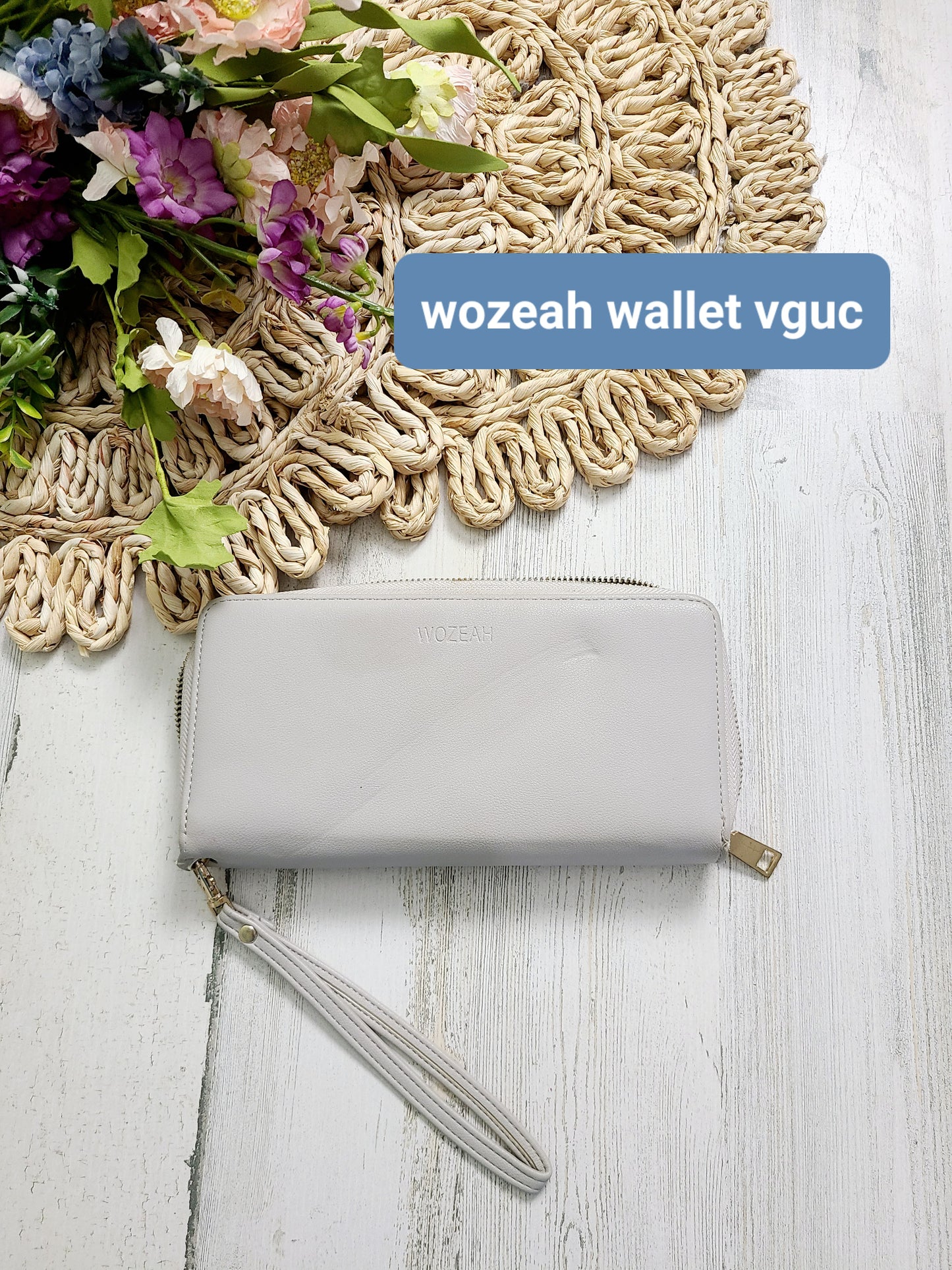 wozeah wallet gray