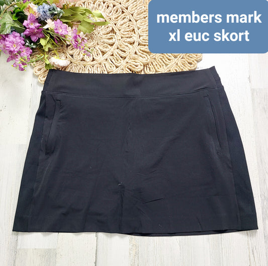 skort black mm