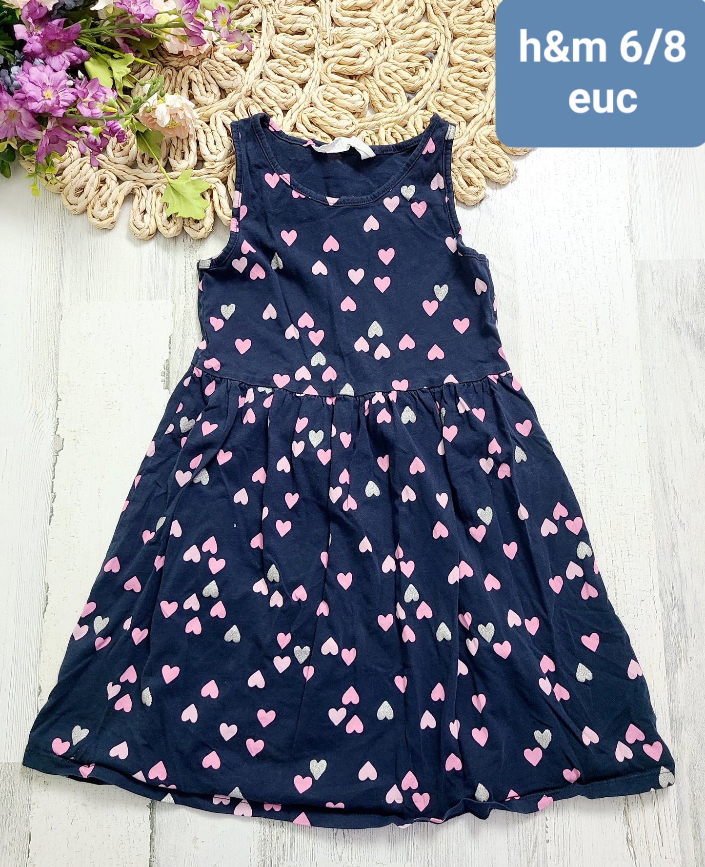 heart h&m dress