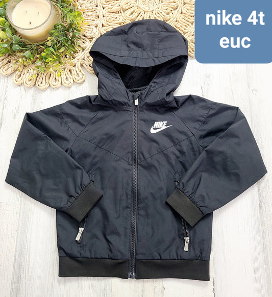 black zip up nike 4t