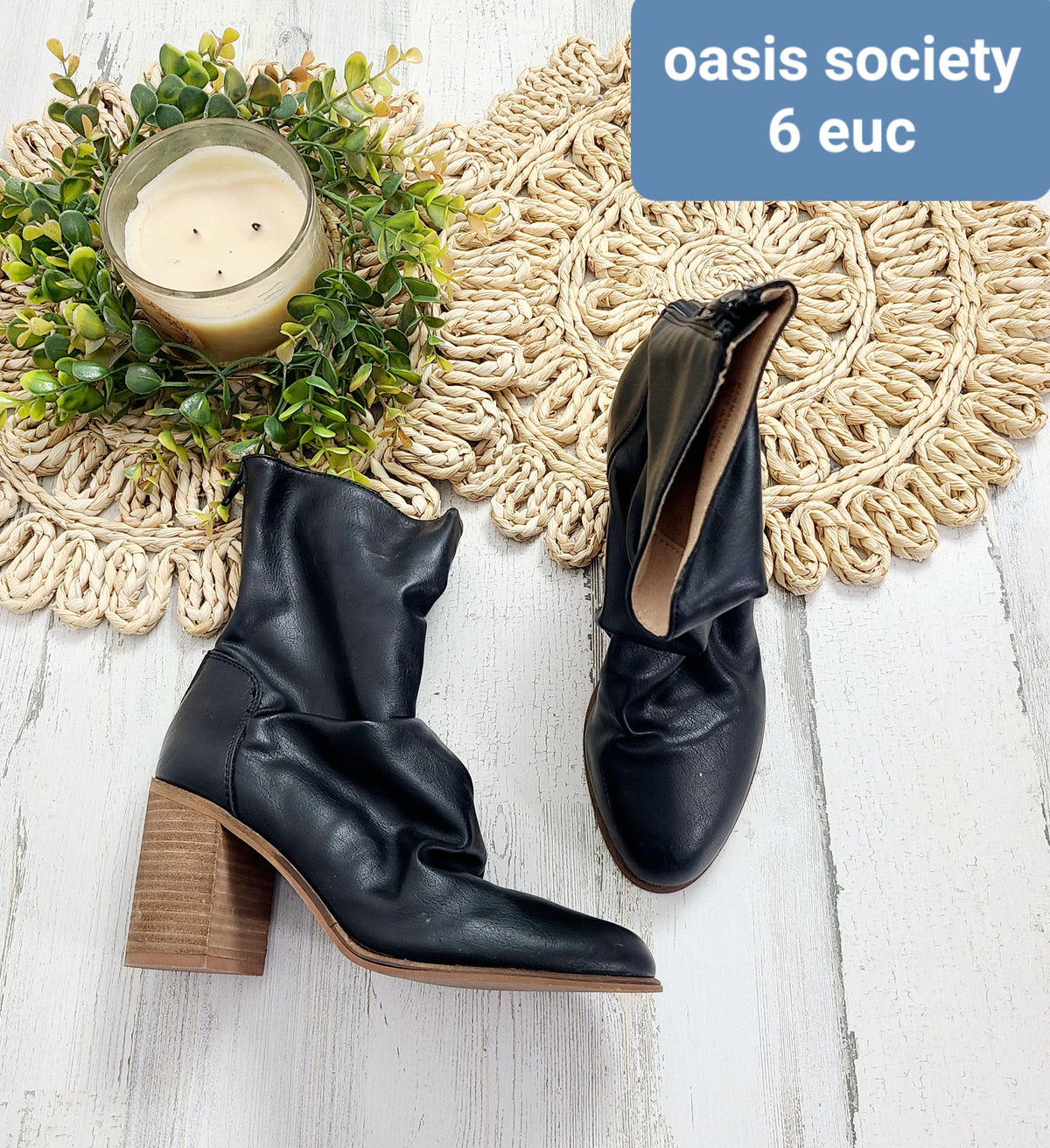 oasis society heel boots