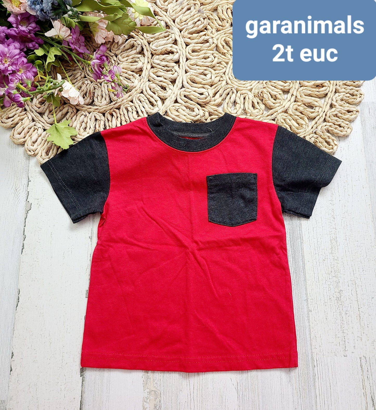 garanimals red pocket tee
