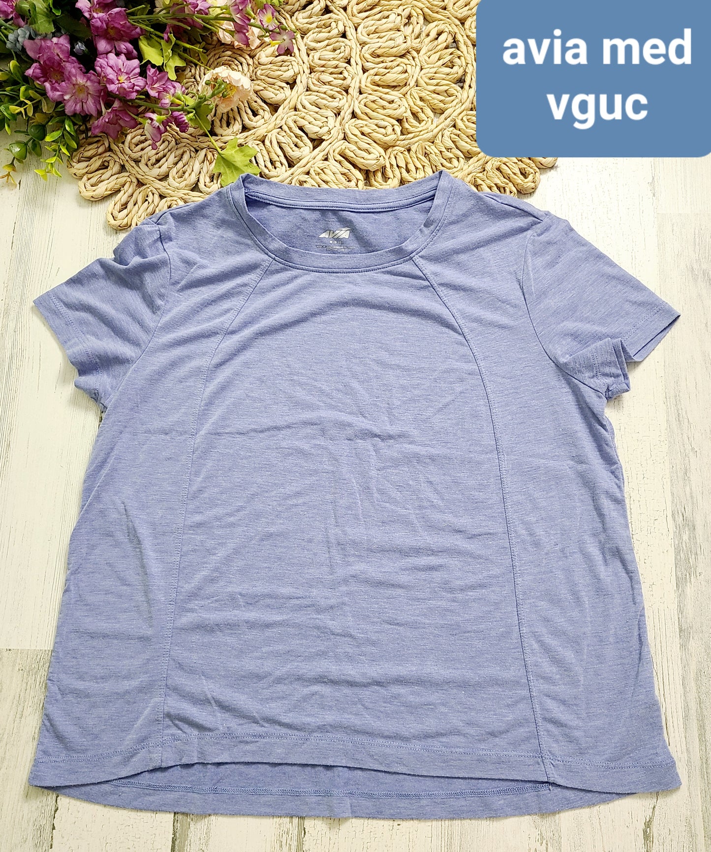 purple avia tee womens