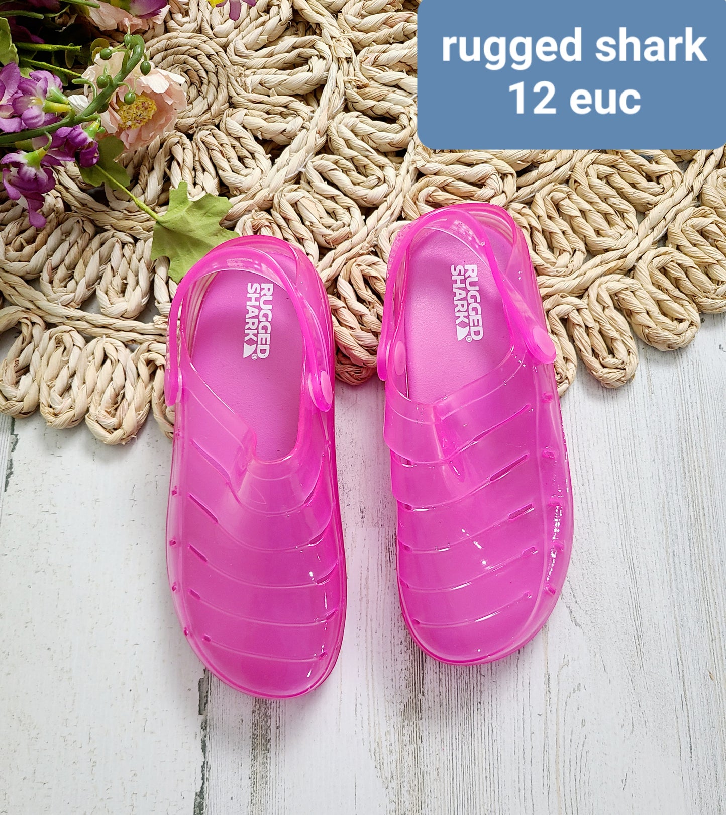 rugged shark jelly shoes