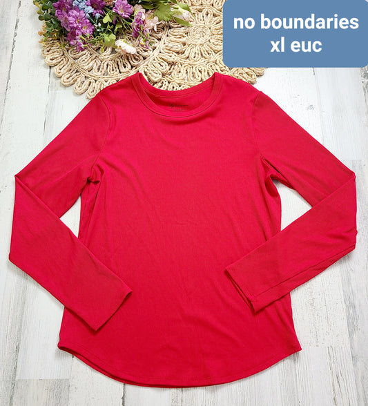 multiple colors no boundaries long sleeve xl