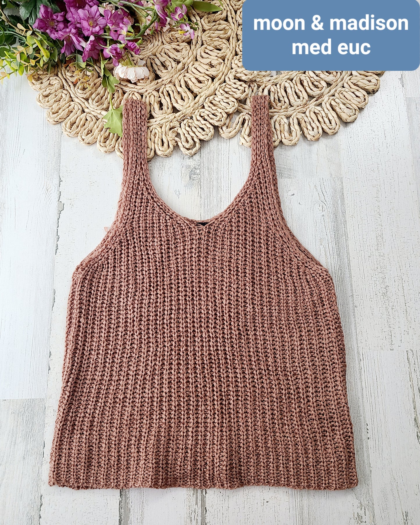 moon & madison knit tank