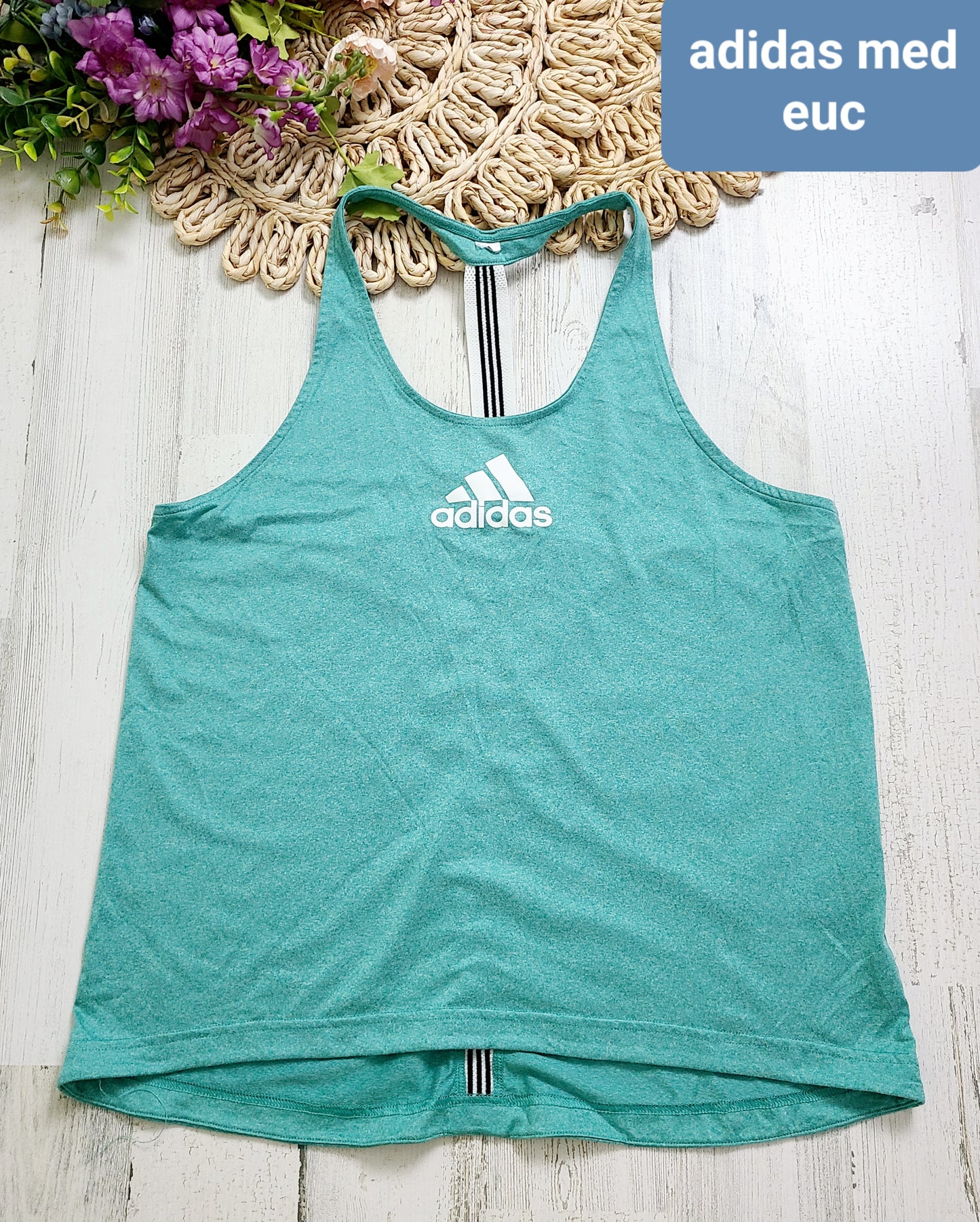 aqua adidas tank