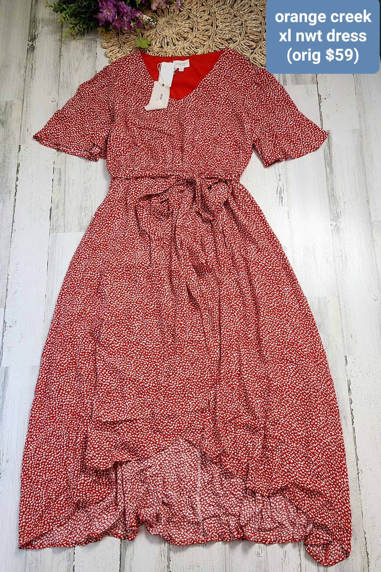 new orange creek dress